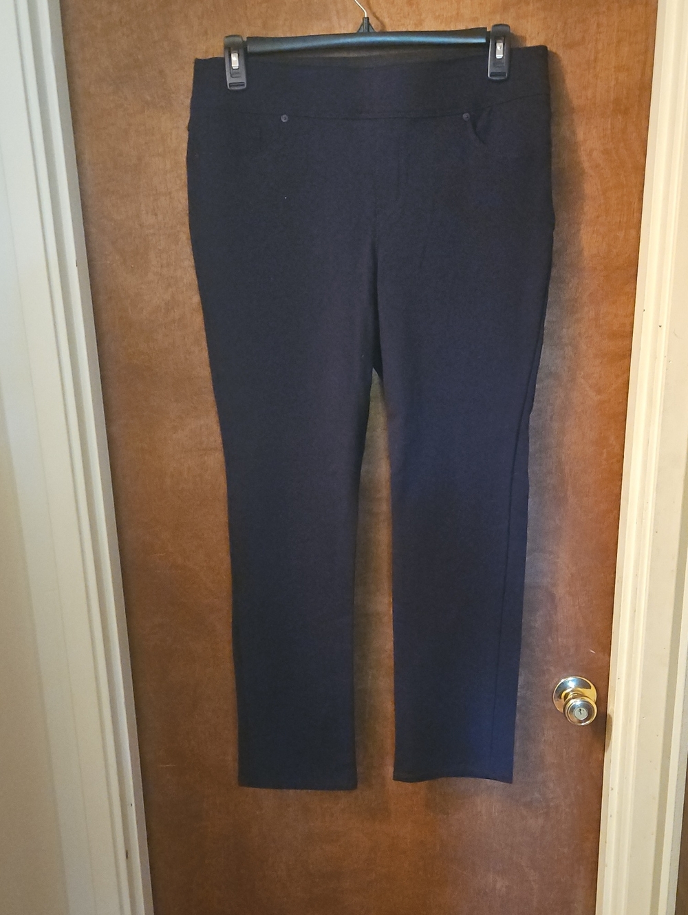 Womens Straight Leg Pants. Rayon, Nylon And Spadex